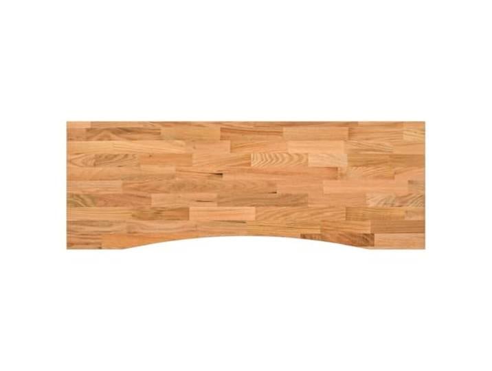 Favemtsl Schreibtischplatte Massivholz Eiche 140x50x2,5 cm Hellbraun Rechteckige Tischplatte aus massivem Eichenholz für Schreibtisch und Esstisch im Homeoffice oder Arbeitszimmer.