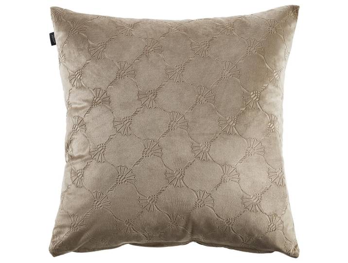 Joop! Kissenbezug, Sandfarben, Textil, Karo, 45x45 cm, hochwertige Qualität, Heimtextilien, Wohntextilien, Kissenbezug