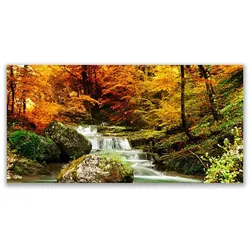 LEINWANDBILD 100x50 cm Herbstlandschaft