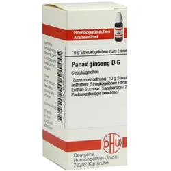 Panax Ginseng D 6 Globuli 10 g