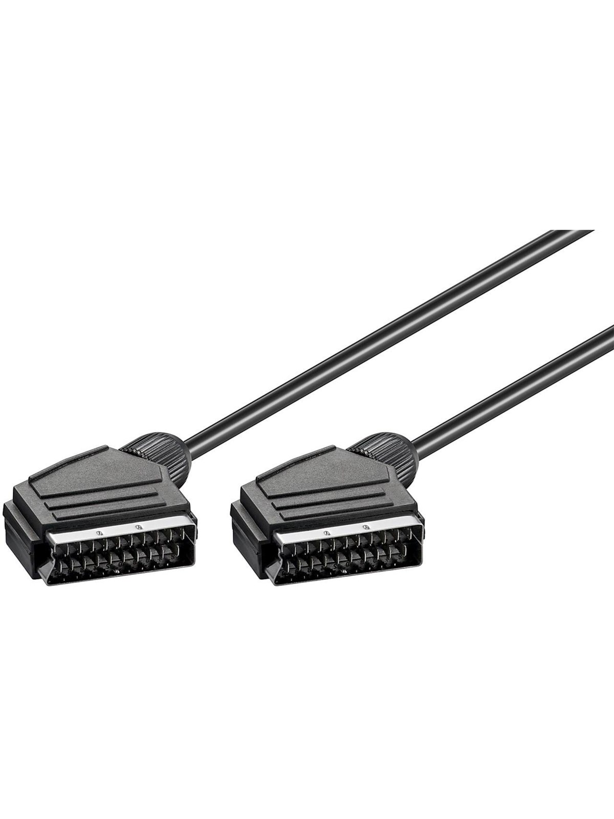 Pro Scart connection cable nickel plated ø 7 mm