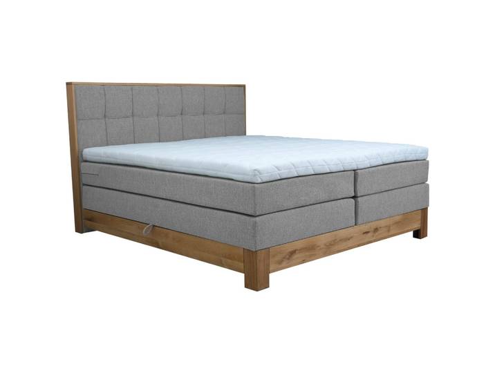 Boxspringbett Cloud Grau ca. 180x200cm