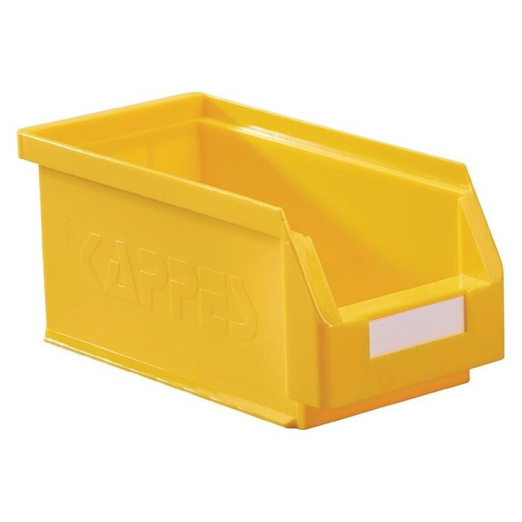 Kappes Sichtlagerkasten L290xB140xH130mm PE gelb (6004.00.0352)