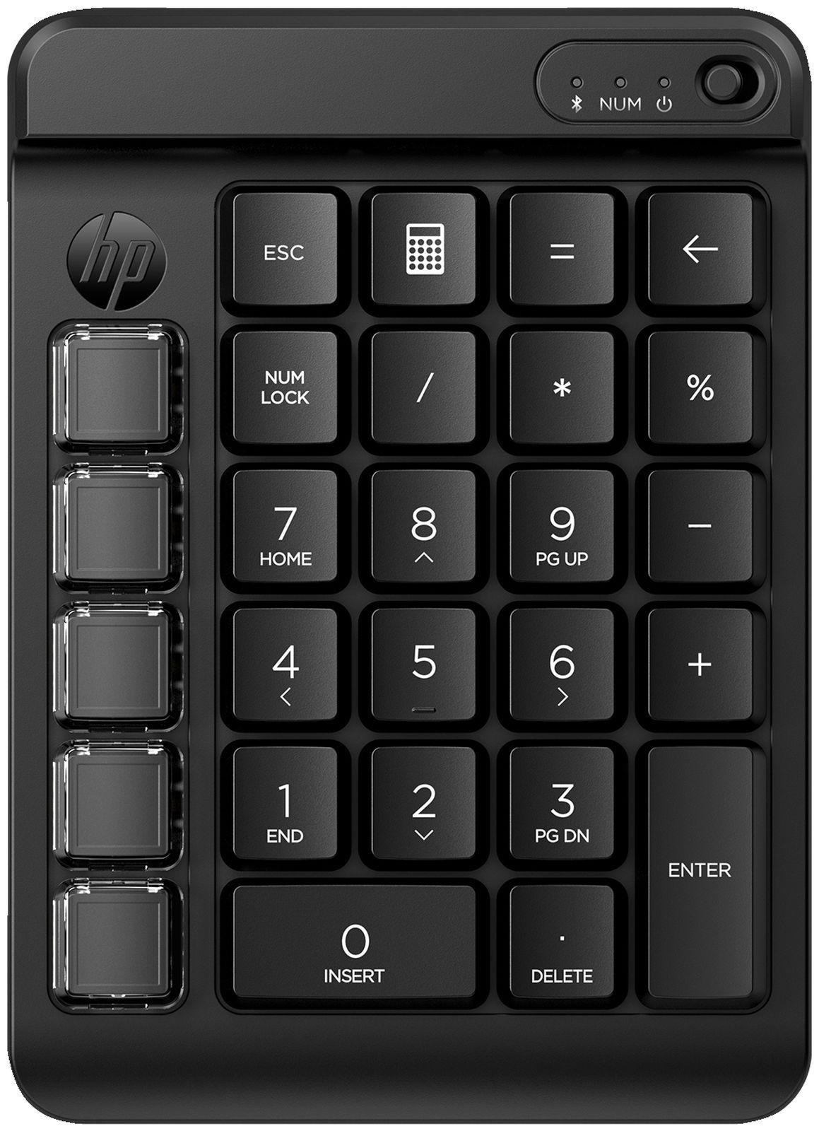 HP 435 Programmeerbaar draadloos keypad met Bluetooth, zwart