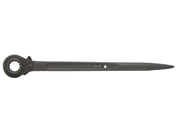 KS Tools 522.1317 Clé à cliquet à douille réversible spéciale montage Clé à cliquet à douille réversible spéciale montage échafaudage\, 13x17 mm\, chrome vanadium\, résistant