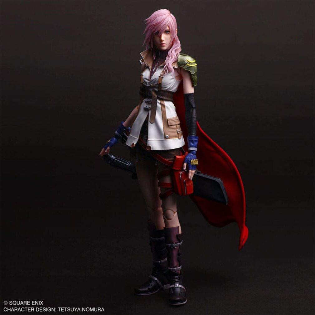 SquareEnix Play Arts Lightning Actiefiguur uit Final Fantasy XIII, 26 cm