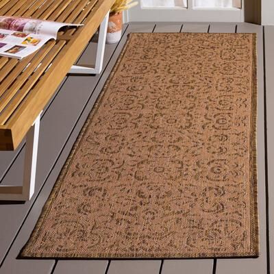 SAFAVIEH Courtyard Mitzi Indoor/ Outdoor Waterproof Patio Backyard Rug