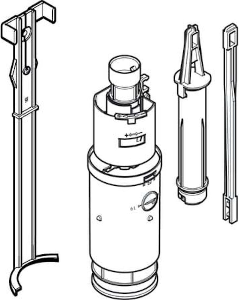 Geberit Spoelreservoir voor inbouwtoilet UP-SPK type UP170 240502001