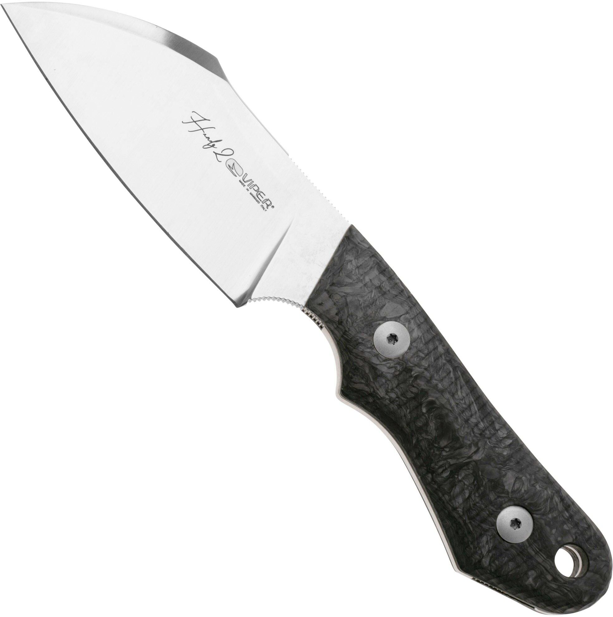 Viper Handy 2 VT4048FCM Dark Matter Black Carbon Fiber, coltello fisso