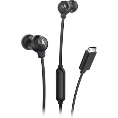 Motorola In Ear Kopfhörer Schwarz Mikrofon-Stummschaltung -
