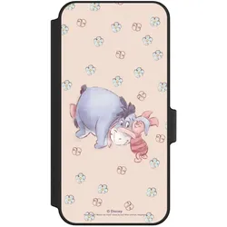 Nivocase Klapphülle für Samsung Galaxy A15 5G Handyhülle aus Kunst Leder NIVOflip schwarz Disney Esel (Samsung Galaxy A15 5G), Smartphone Hülle, Schwarz