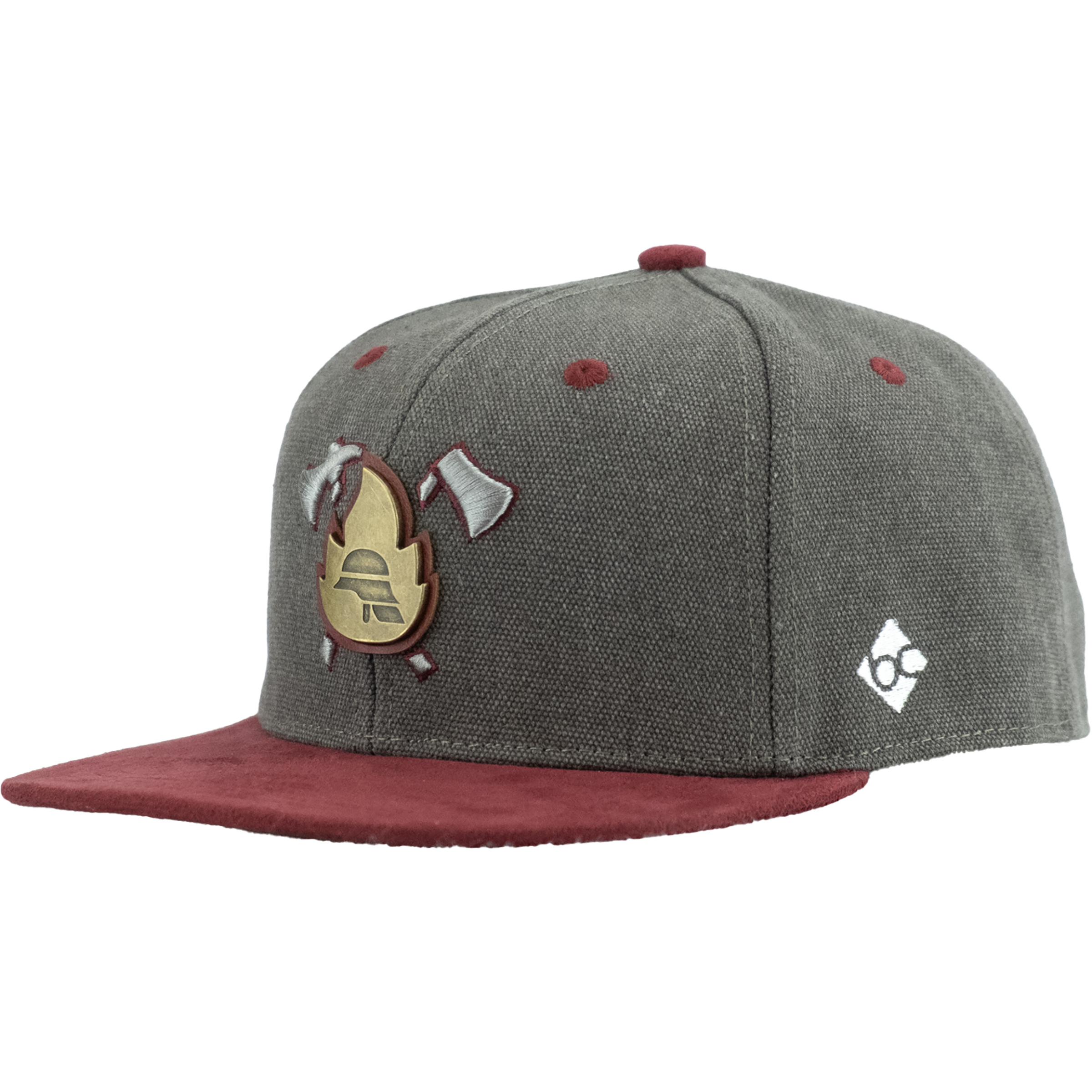 Bavarian Caps Feuerwehr Cap Basecaps grau Lifestyle