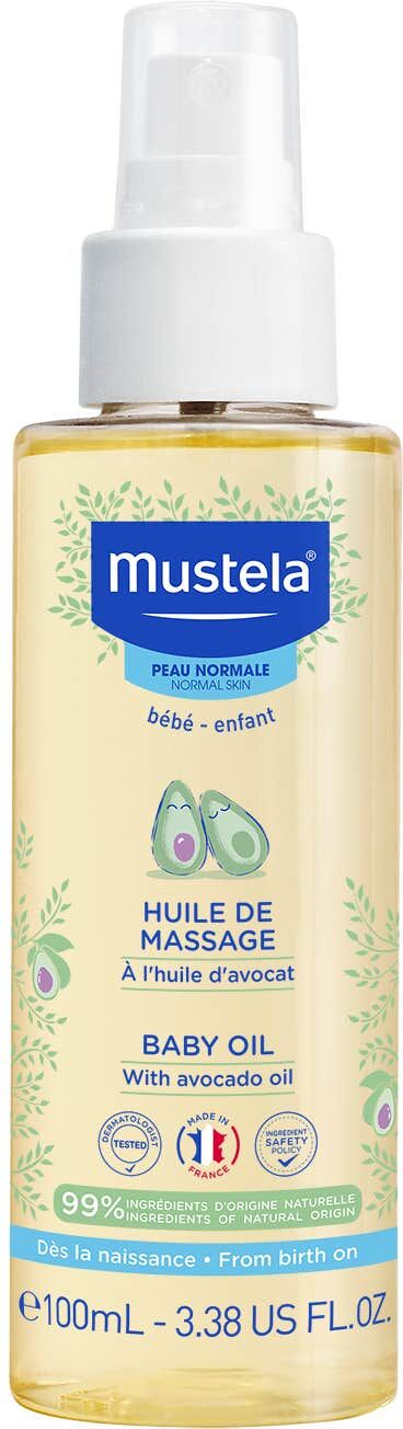 Mustela Aceite de Masaje con Aguacate BIO 100 ml