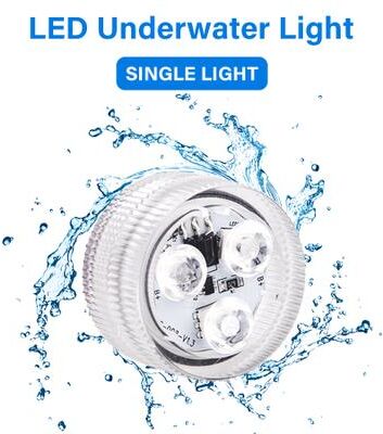 Shop Station Submersible LED Lights With Remote Waterproof RGB Pool Lights For Vases, Fish Tanks & Party Decor a