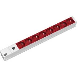 BACHMANN 19 1HE 8xUTE rt 1xFuse 10A Strom 2,0m 333.4101