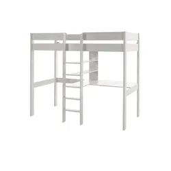 HOCHBETT Karole 208x175x105 aus Massivholz in Weiß