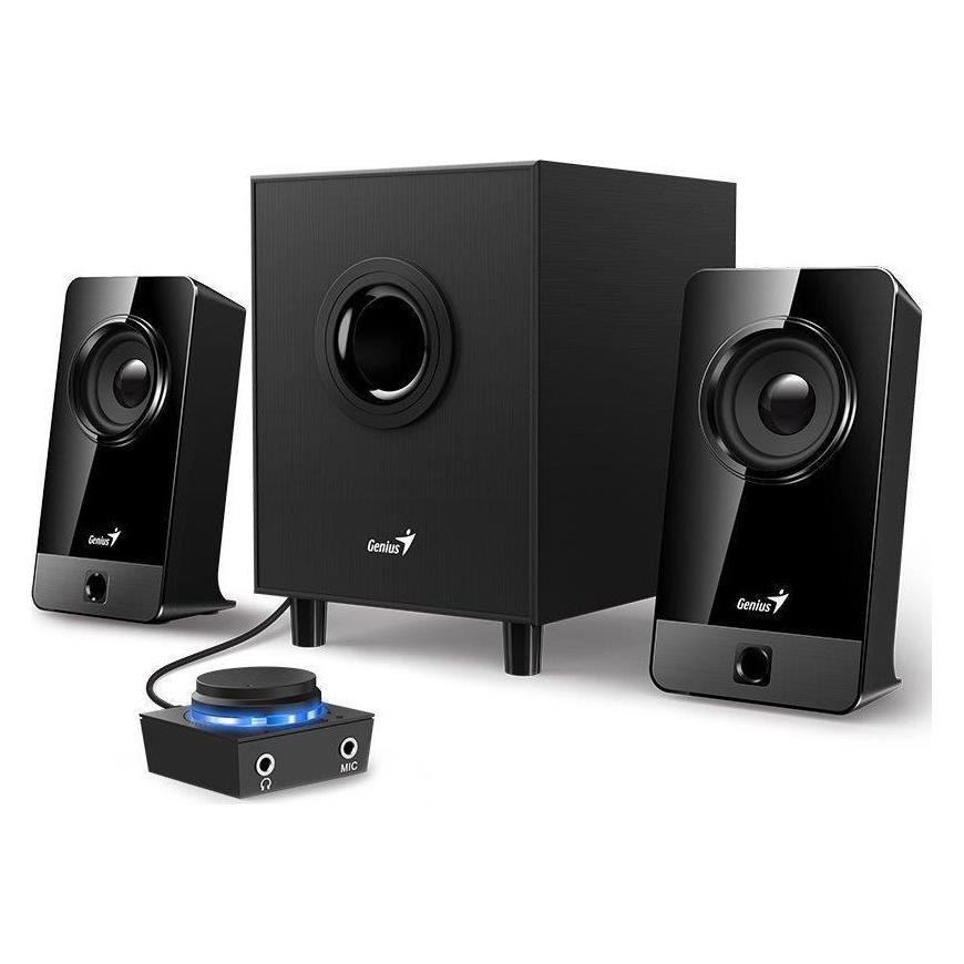 Genius reproduktory SW-2.1 300X/ 2.1/ / dÅevÄ>né/ Äerná (31730041400)