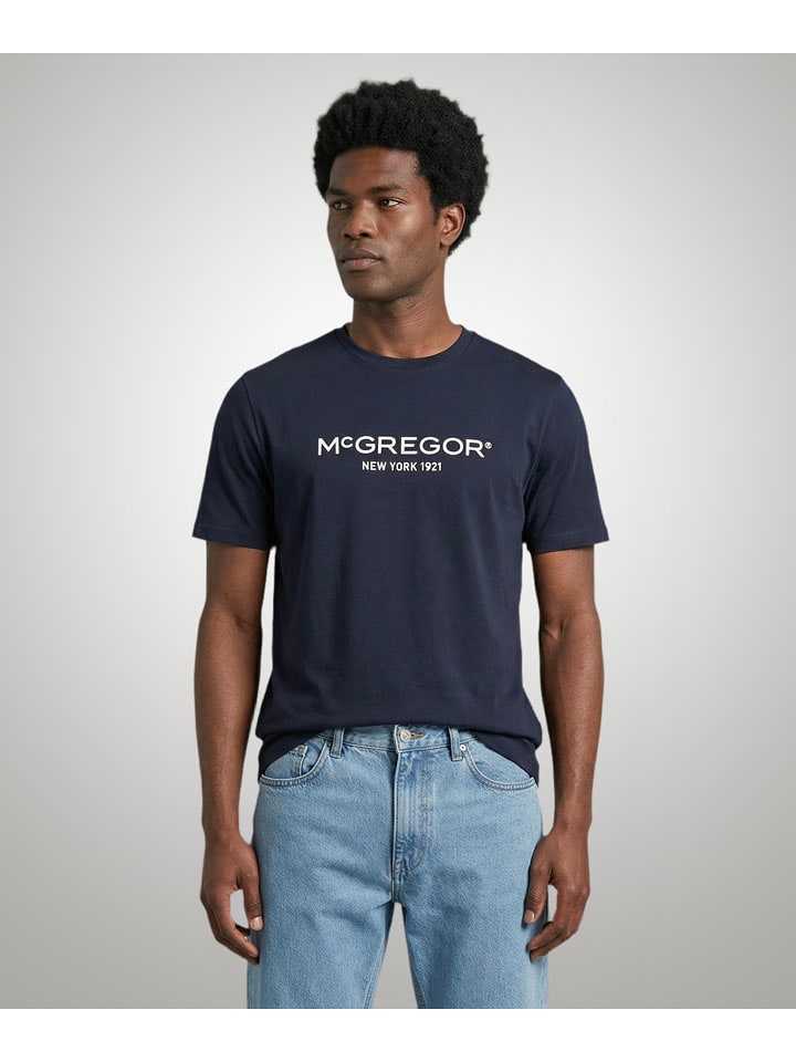 McGregor Shirt in Dunkelblau - XL
