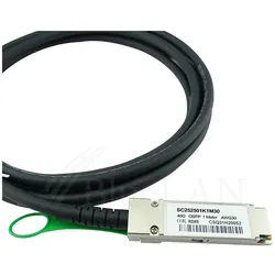 CBO Brocade 40G-QSFP-QSFP-C-0501 kompatibles BlueLAN DAC QSFP SC252501K5M28, Transceiver, Schwarz