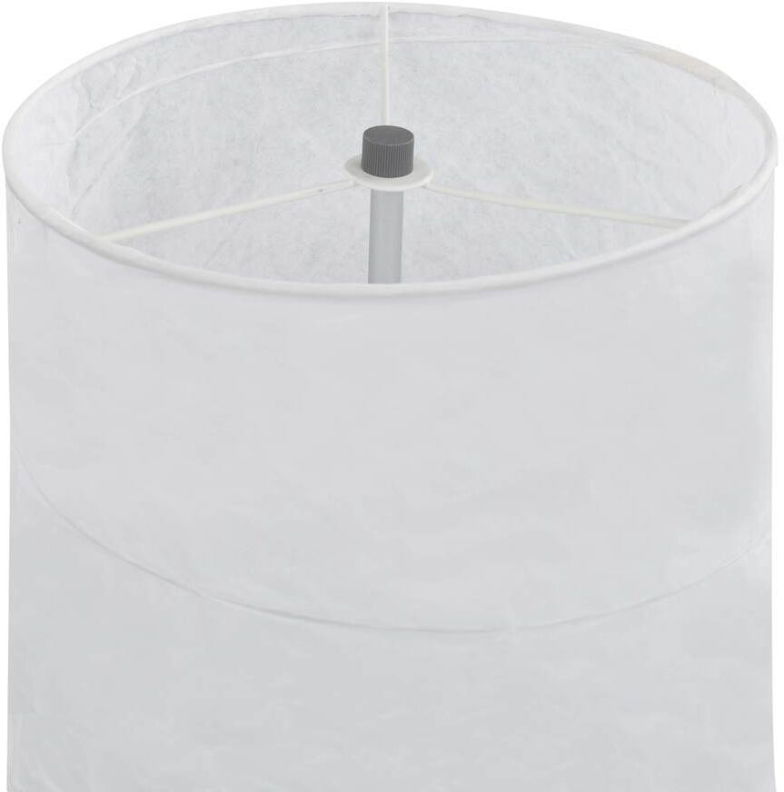 vidaXL Lampadaire avec support 121 cm Blanc E27