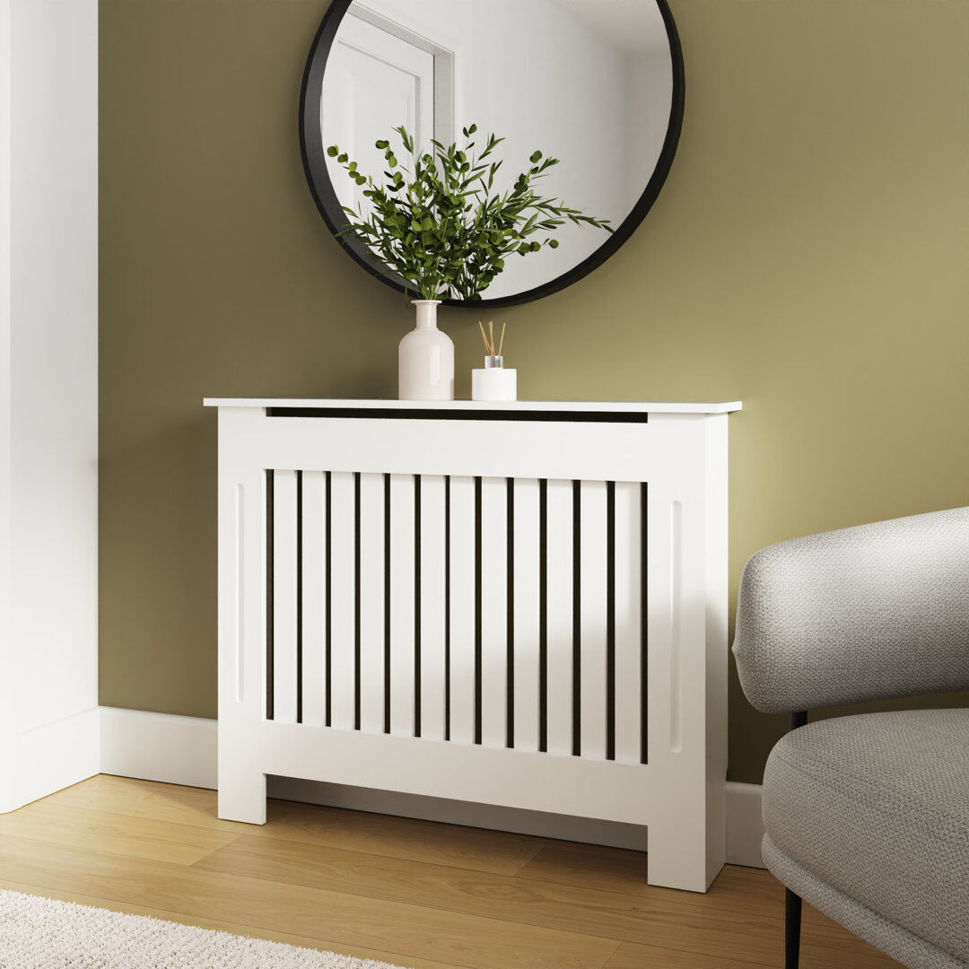 GFW Harrison Medium Radiator Cover 83 cm H x 112 cm W x 19 cm D