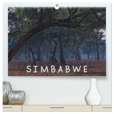 Zimbabwe (hochwertiger Premium Wandkalender 2027 DIN A2 quer), Kunstdruck in Hochglanz