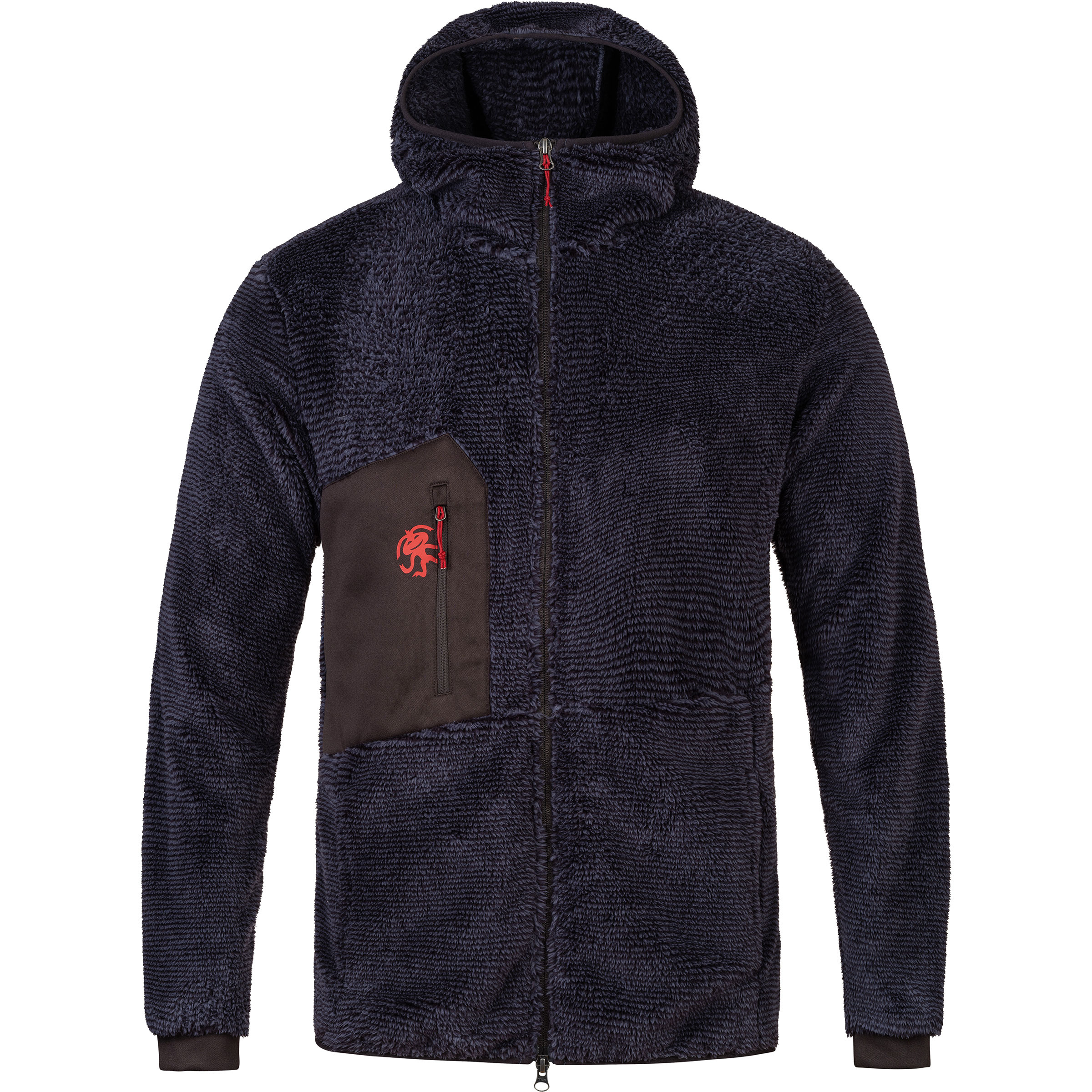 Rafiki Hulk Fleece Herren Fleecejacke blau Größe S Bouldern Klein verpackbar Wasserabweisend