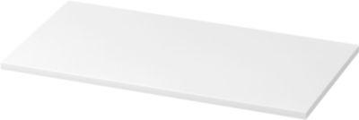 Abdeckplatte TOPAS LINE, für Regale und Schränke, B 805 mm, weiß