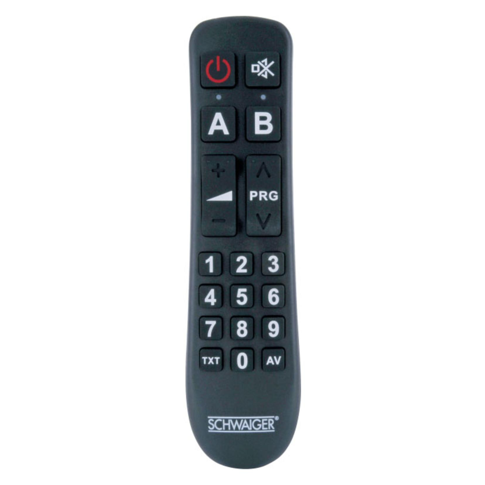 Schwaiger 20 Tasten, 2x AAA (Universal Fernbedienung, Infrarot) (UFB1100533)