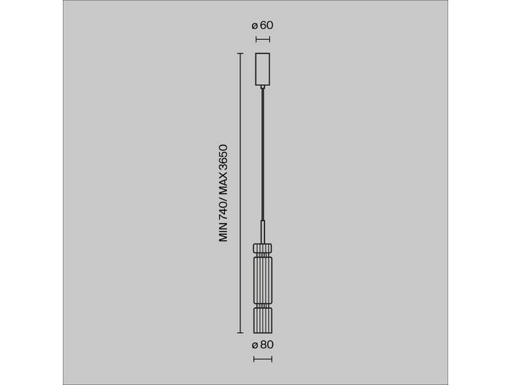 Maytoni Ordo Lampe suspendue or noir verre LED 12W 3000K lumière chaude