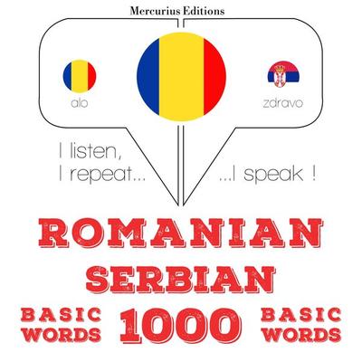 Serbia - Romania: 1000 de cuvinte de bază - JM Gardner, Audio, 9782821144422