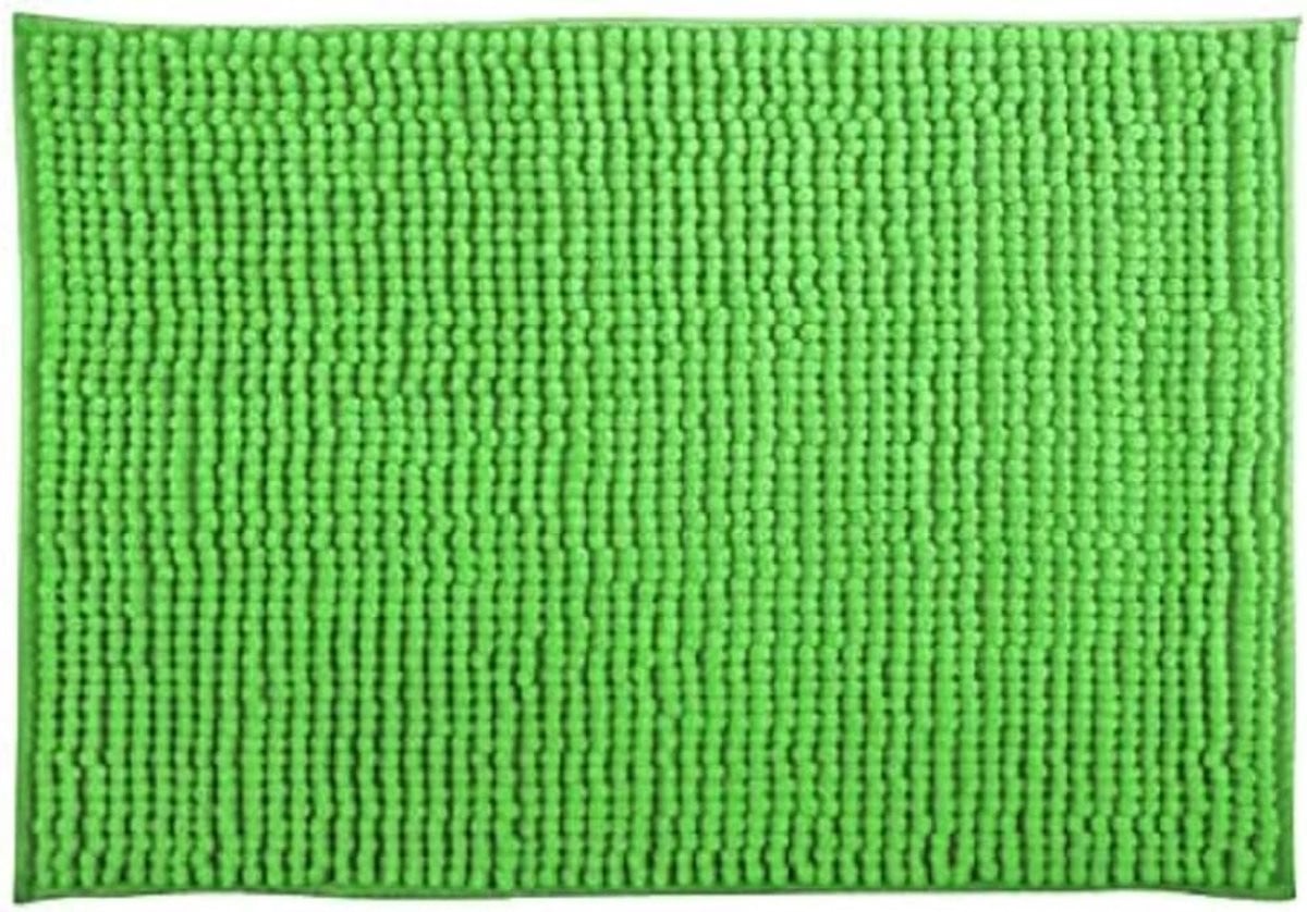 Zachte antislip douchemat - Basilicumgroen - 40 x 60 cm