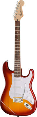 Squier Sonic Strat LRL WPG SSB Siena Sunburst