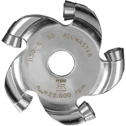 PFERD TOOLS Hochleistungsfrässcheibe ALUMASTER Ø 49 mm für Winkel-/Geradschleifer Alu Bearbeitung - 22000025