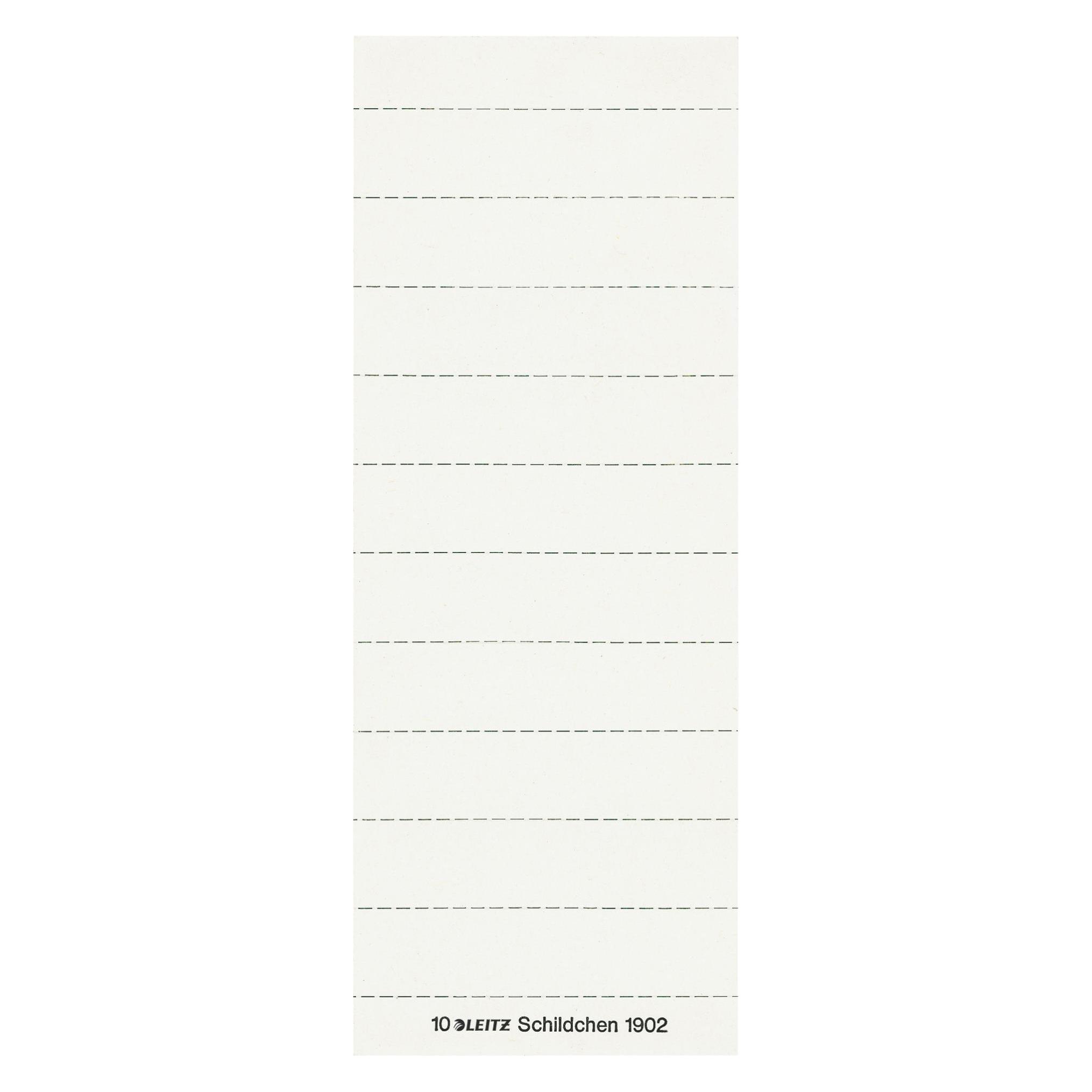 Leitz Beschriftungsschild 60x14mm (60 x 14 mm) (1902-00-01)