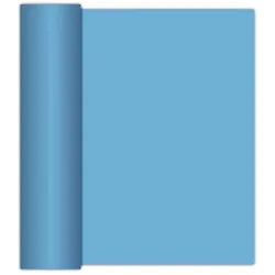 Ava 40cm Papiertischläufer 6m Rolle Stoffähnliches Tischband Jeansblau