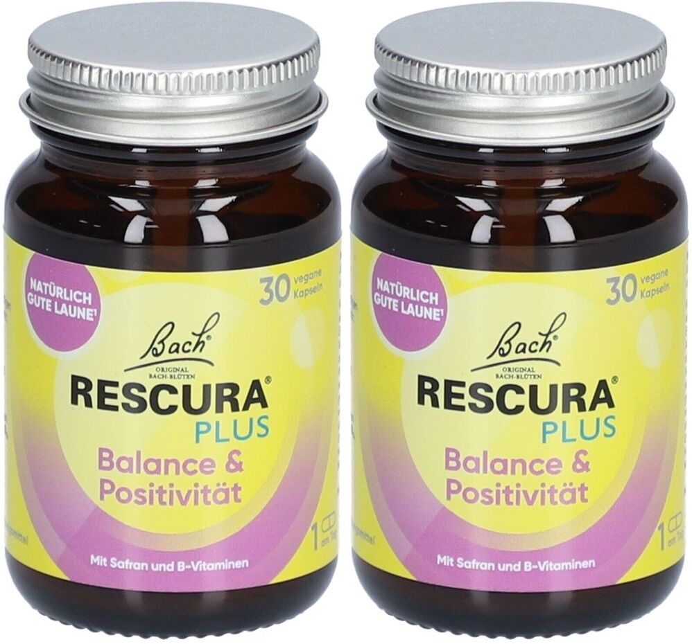 Bach Original RESCURA Rescura Plus Balance & Positivität Kapseln 30 Stk. 2x 2x30 St