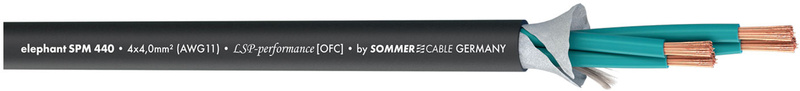 Sommer Cable Elephant Robust SPM 440 PVC nero
