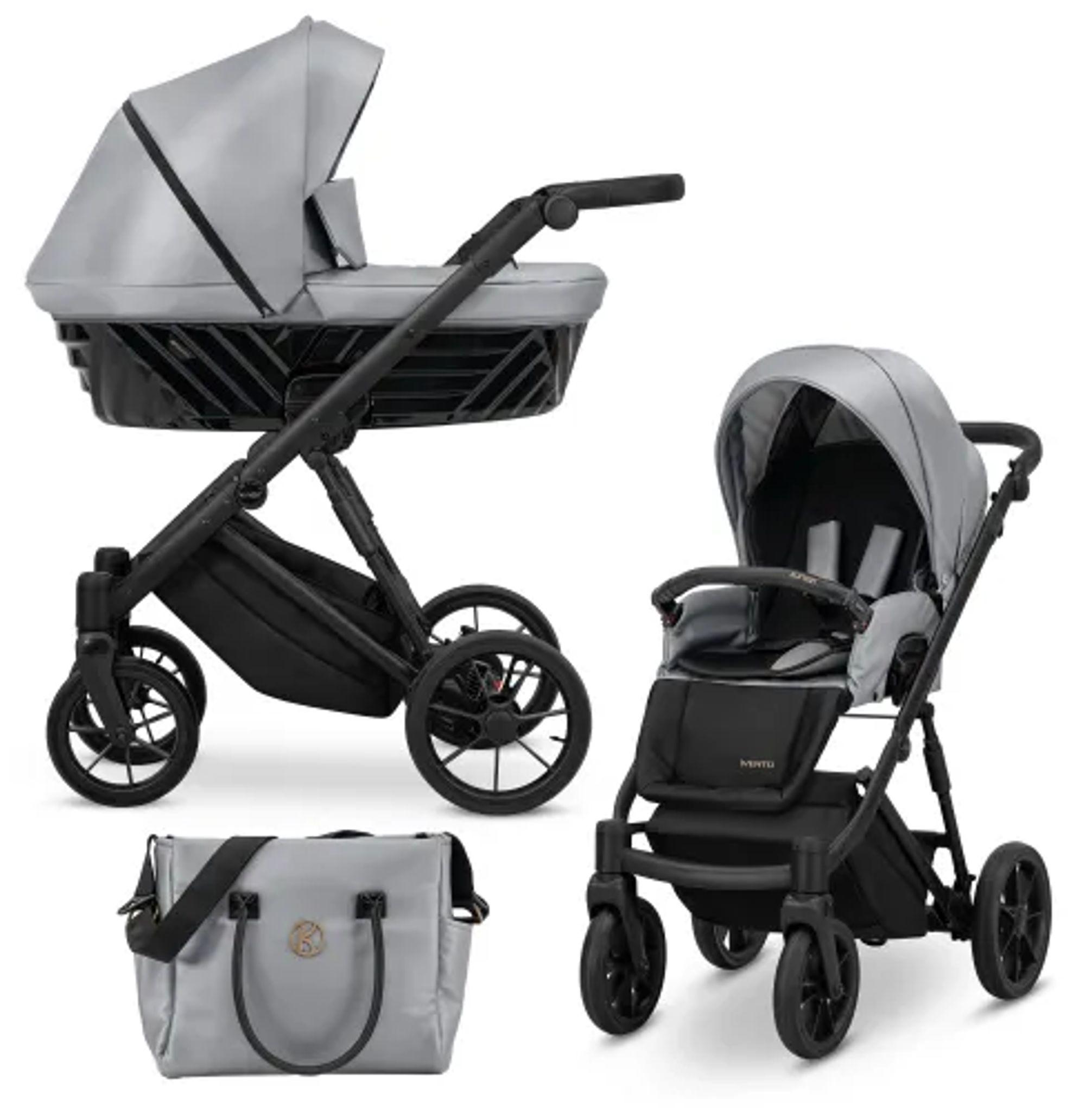 Kinderwagen Kunert Ivento 2in1 - Farbe: Eco Grey Metallic