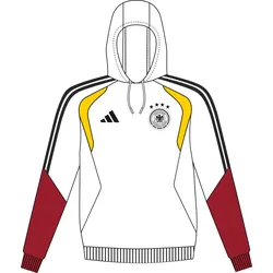 Mode&Accessoires Adidas AG Adidas Herren Kapuzensweatshirt/Hoodie DFB HOODIE - grau meliert - XL