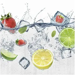 FOTOTAPETE Frucht Cocktail 288/288 cm