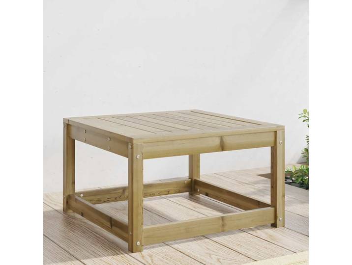 vidaXL Gartenhocker Kiefernholz Imprägniert