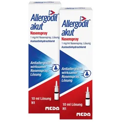 Allergodil® akut Nasenspray Doppelpack 2X10 ml