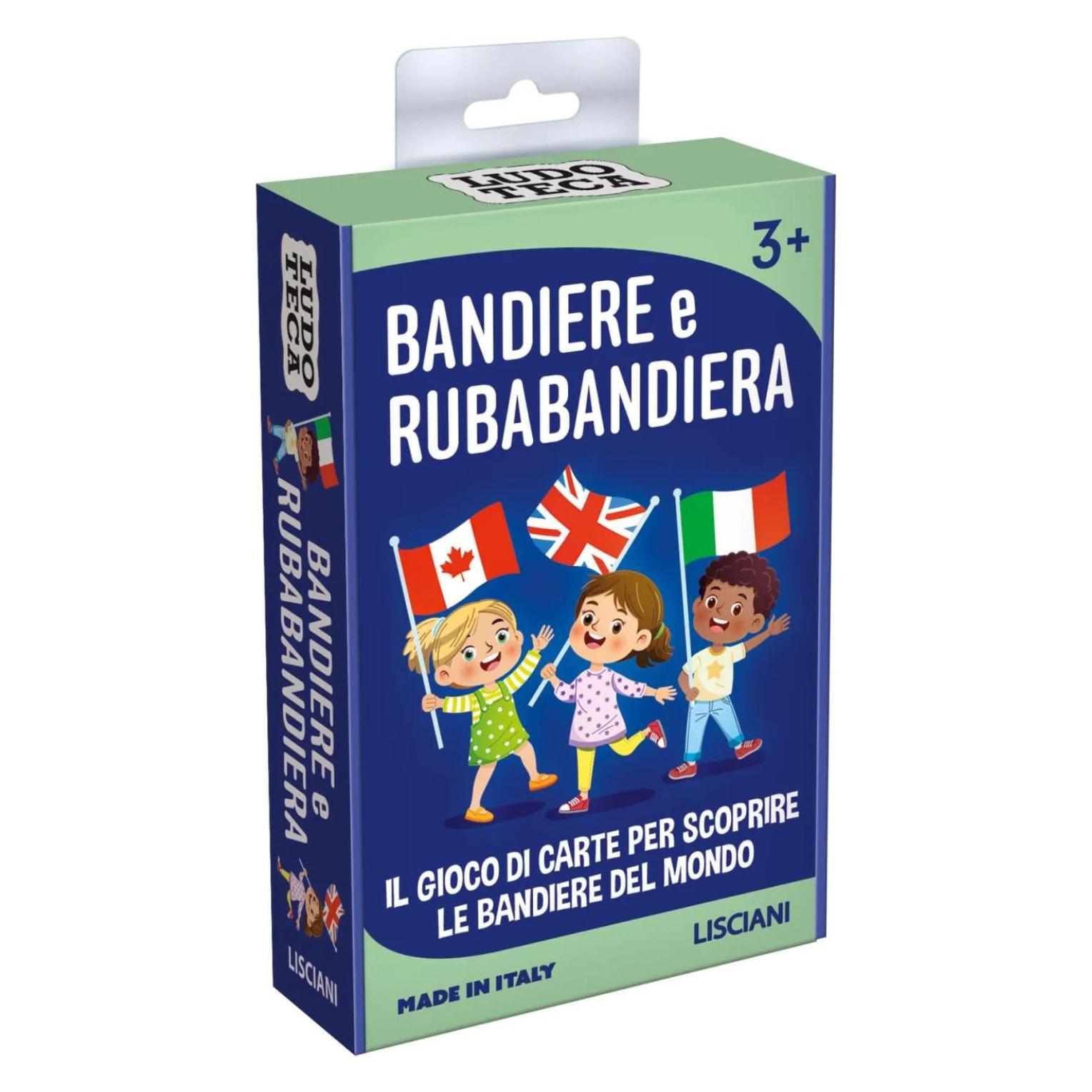 Lisciani Ludoteca Le Carte Dei Bambini Bandiera E Rubabandiera (2 - 4 Spieler) (70740397)