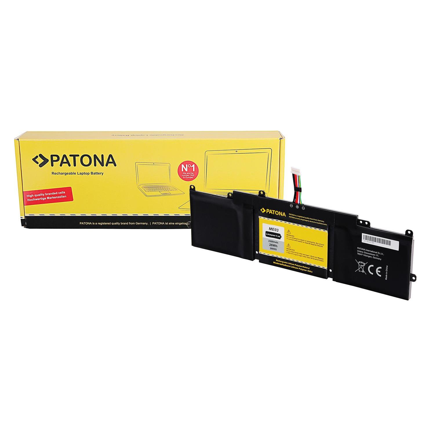Patona 2885 (3 Zellen, 2300 mAh) (2885)