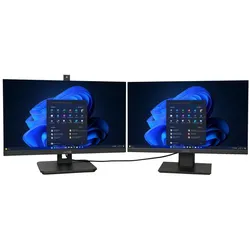 Wortmann Y TERRA ALL-IN-ONE-PC 2410HA GREENLINE (1000 GB, 16 GB, Intel Core i5-14500, Intel UHD Graphics), PC, Schwarz