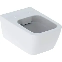 Geberit iCon Square Wand-WC Tiefspüler, spülrandlos, geschlossene Form, 201950000, Farbe: Weiß