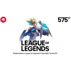 League of Legends 5 EUR - 575 Riot Points