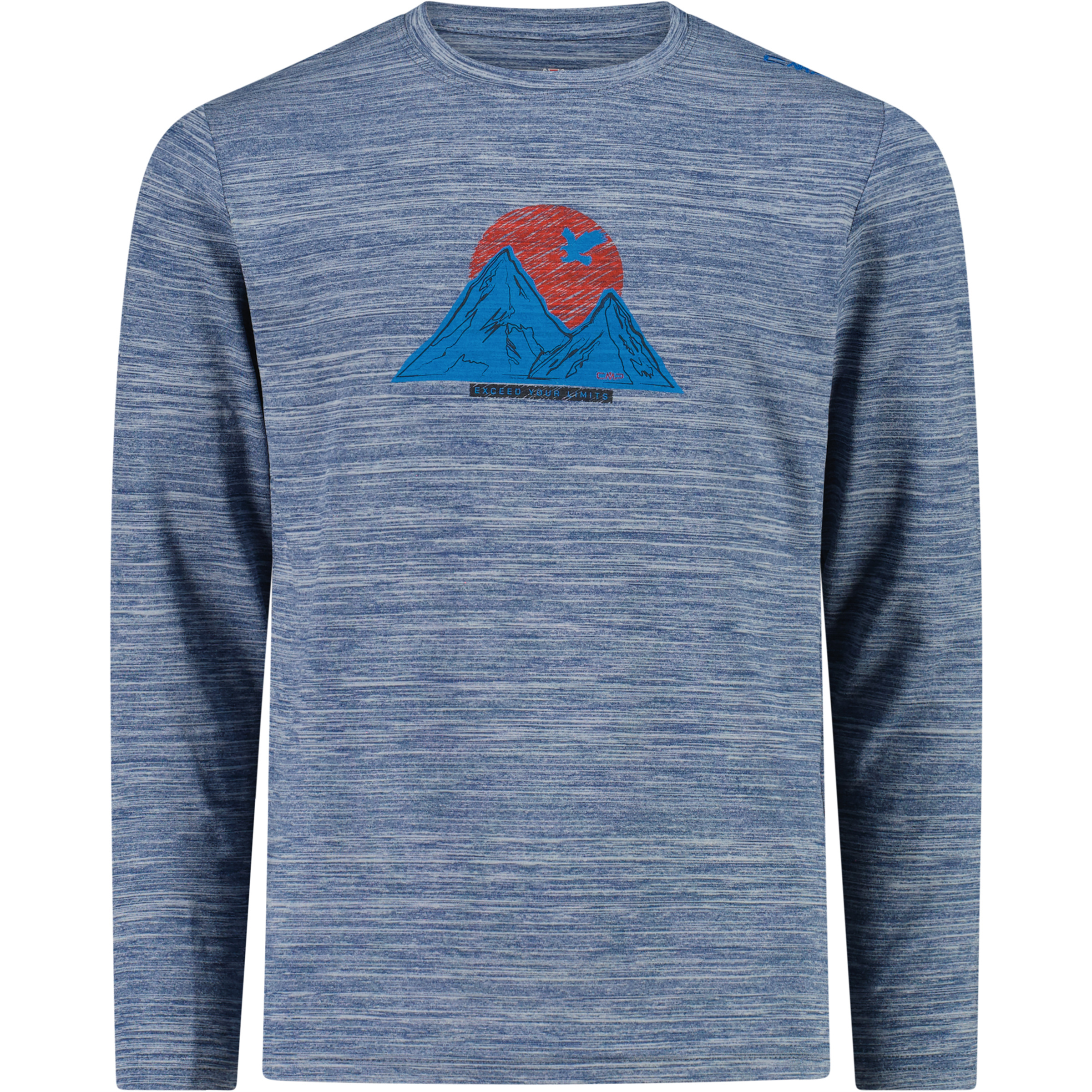 CMP Kinder Longsleeves blau Größe 176 Lifestyle Elastisch