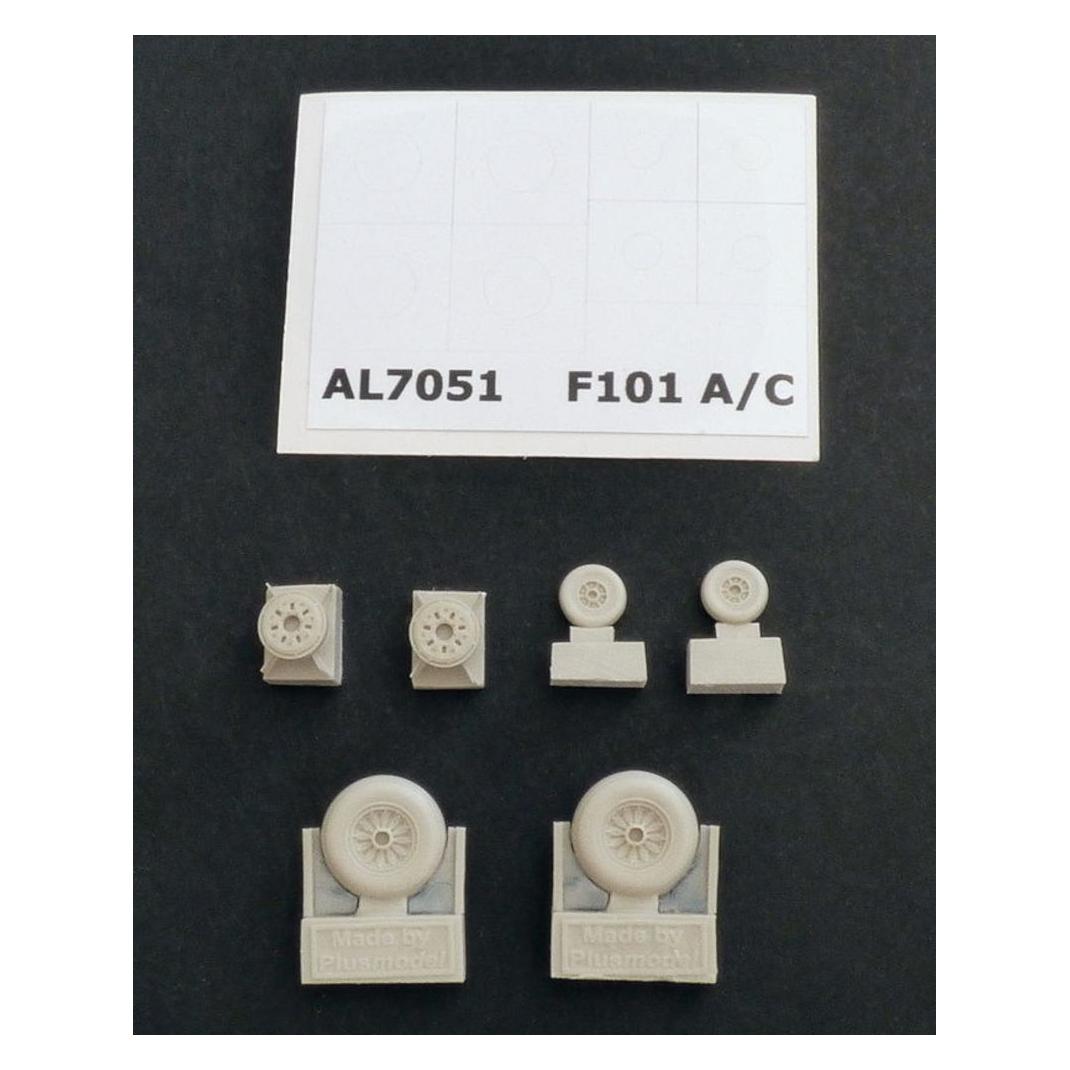 Plus Model F-101A/C Woodoo wheels (AL7051)